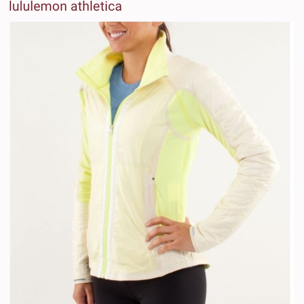 Lululemon yellow jacket